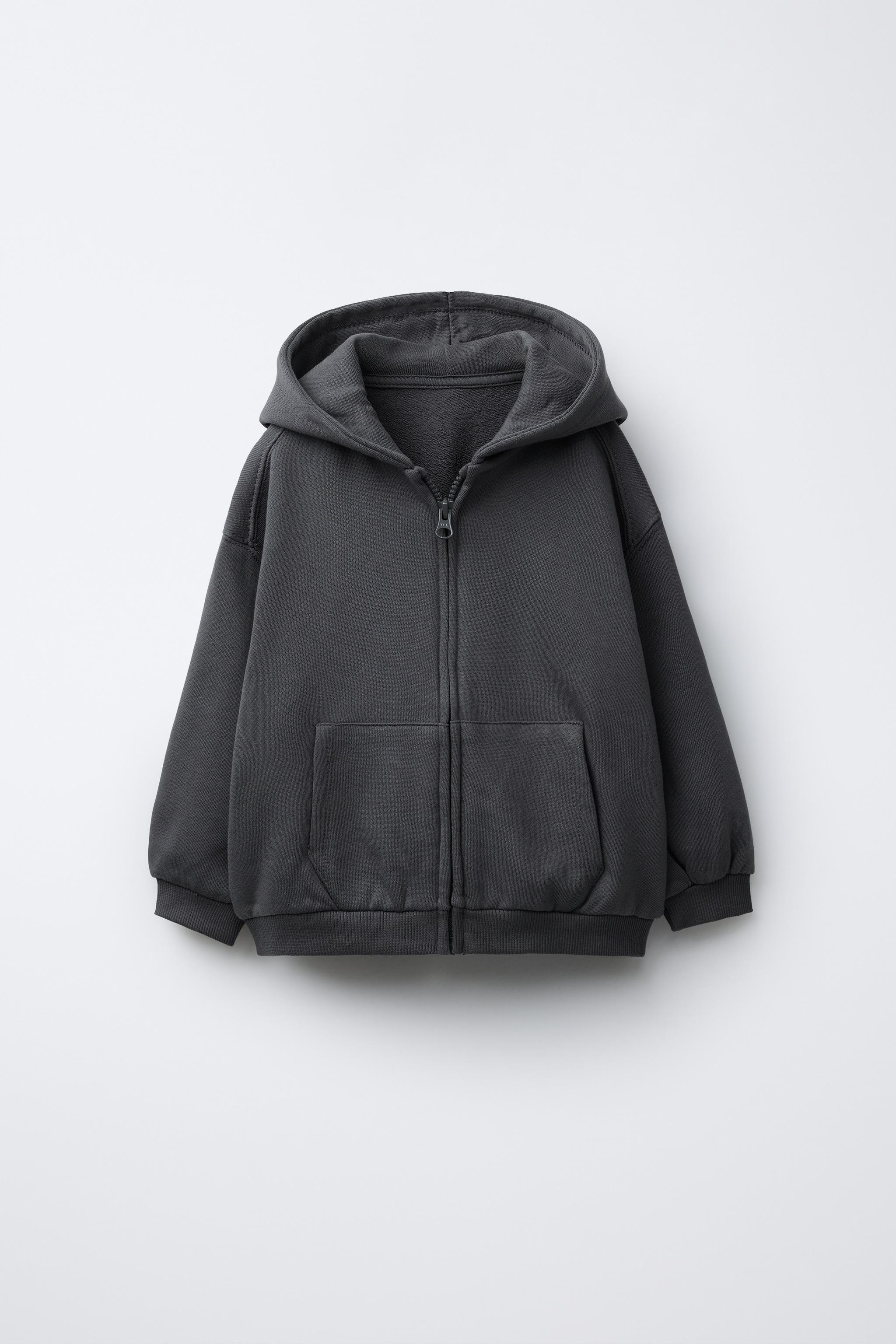SWEAT ZIPPÉ À CAPUCHE